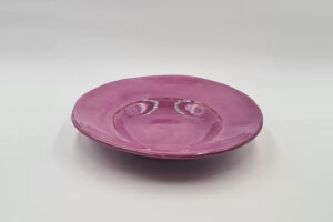 vaisselle-ceramique-fait-main-assiette-a-pate-violet-aubagne