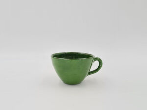 vaisselle-ceramique-fait-main-mini-bol-anse-vert-aubagne