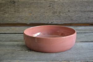 vaisselle-ceramique-fait-main-saladier-bas-grand-rose-aubagne