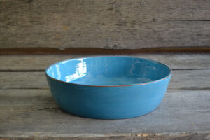 vaisselle-ceramique-fait-main-saladier-bas-grand-turquoise-aubagne