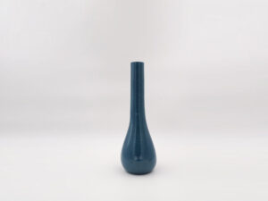 vaisselle-ceramique-fait-main-vase-rond-bas-bleu-canard-aubagne