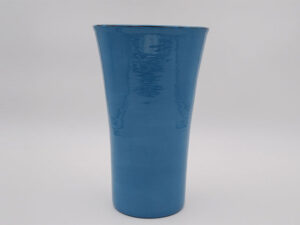 vaisselle-ceramique-fait-main-vase-tube-haut-turquoise-aubagne