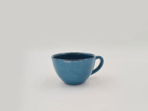 vaisselle-ceramique-fait-main-mini-bol-anse-bleu-canard-aubagne