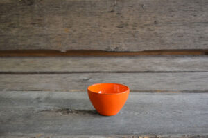 vaisselle-ceramique-fait-main-mini-bol-orange-aubagne