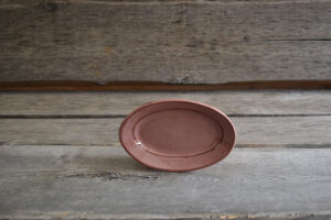 vaisselle-ceramique-fait-main-mini-plat-ovale-rose-aubagne