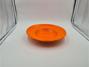 vaisselle-ceramique-fait-main-petite-assiette-gourmet-orange-aubagne