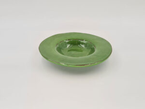 vaisselle-ceramique-fait-main-petite-assiette-gourmet-vert-aubagne