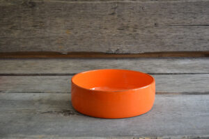 vaisselle-ceramique-fait-main-saladier-bas-mini-orange-aubagne