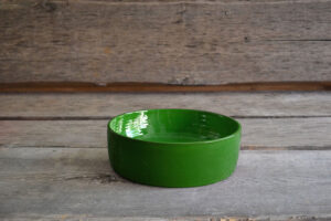 vaisselle-ceramique-fait-main-saladier-bas-mini-vert-aubagne