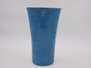 vaisselle-ceramique-fait-main-vase-tube-haut-turquoise-aubagne