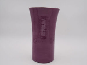 vaisselle-ceramique-fait-main-vase-tube-haut-violet-aubagne